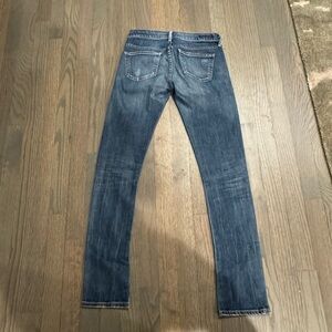 Citizens of Humanity. Low rise skinny denim. Barely worn